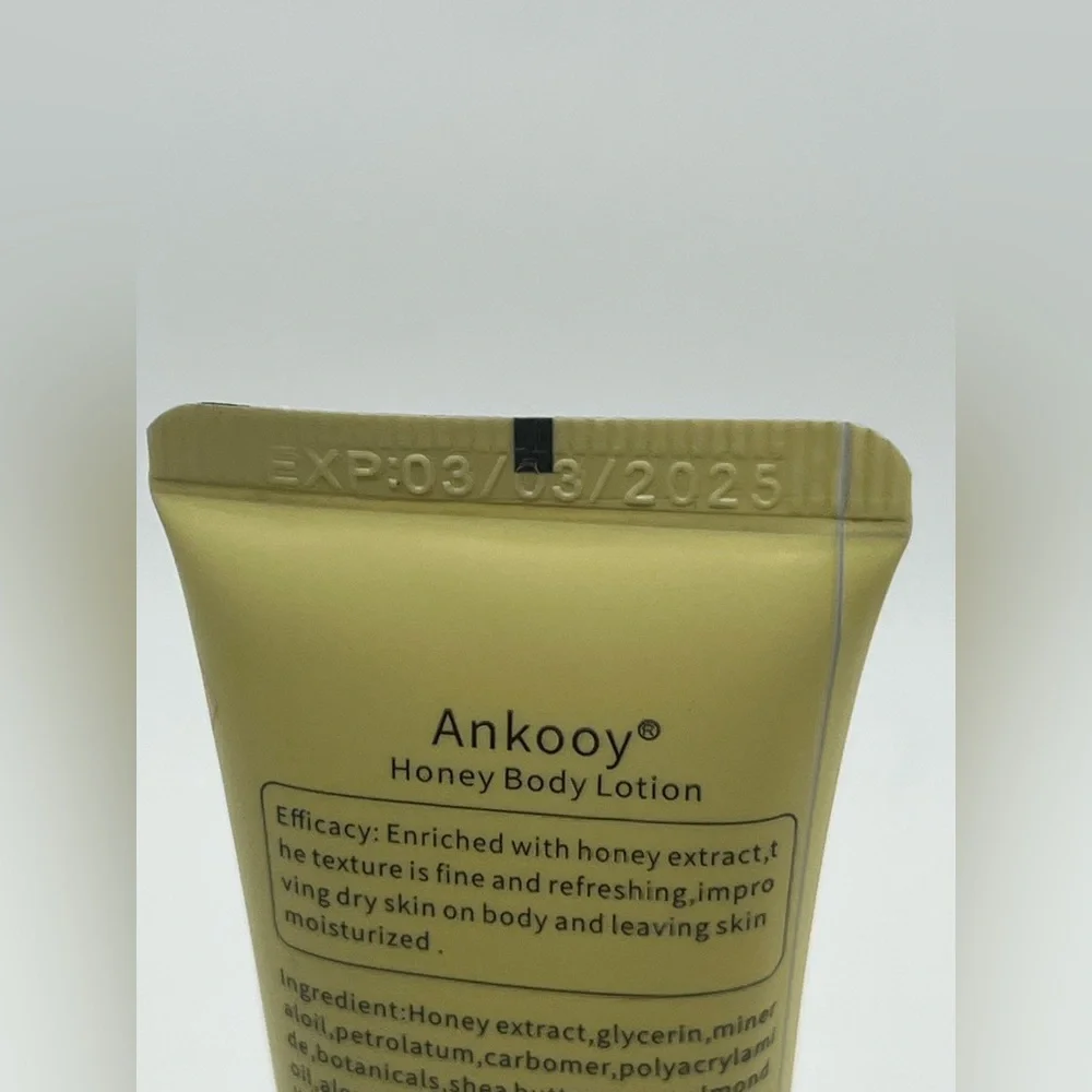 Ankooy Natural Pure Body Lotion‎ Honey Extract 30g New & Sealed For Dry Skin